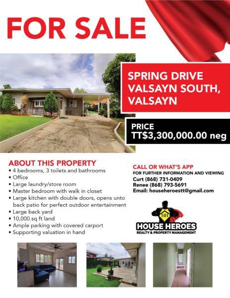 House for sale - Valsayn South